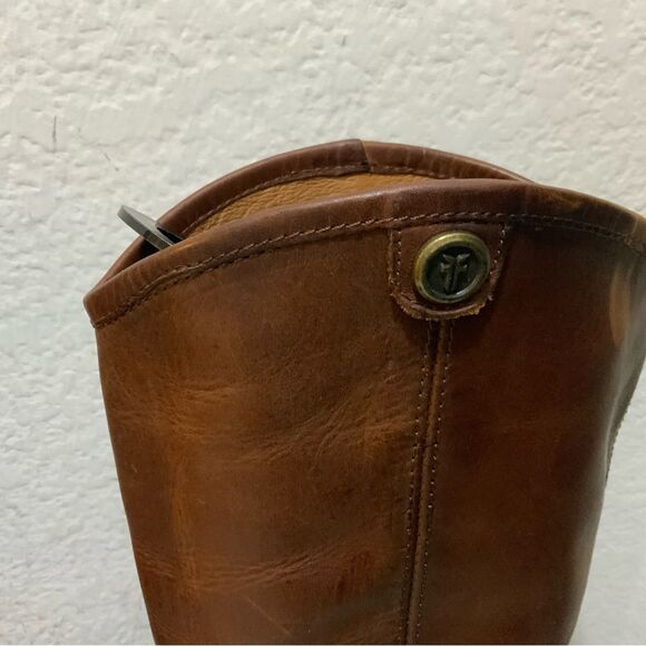 Frye Womens Melissa Brown Riding Boots Size 5.5 Medium (B, M) - Picture 9 of 16